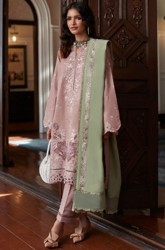 Lawn Unstitched 3 Piece Embroidered Dress -153