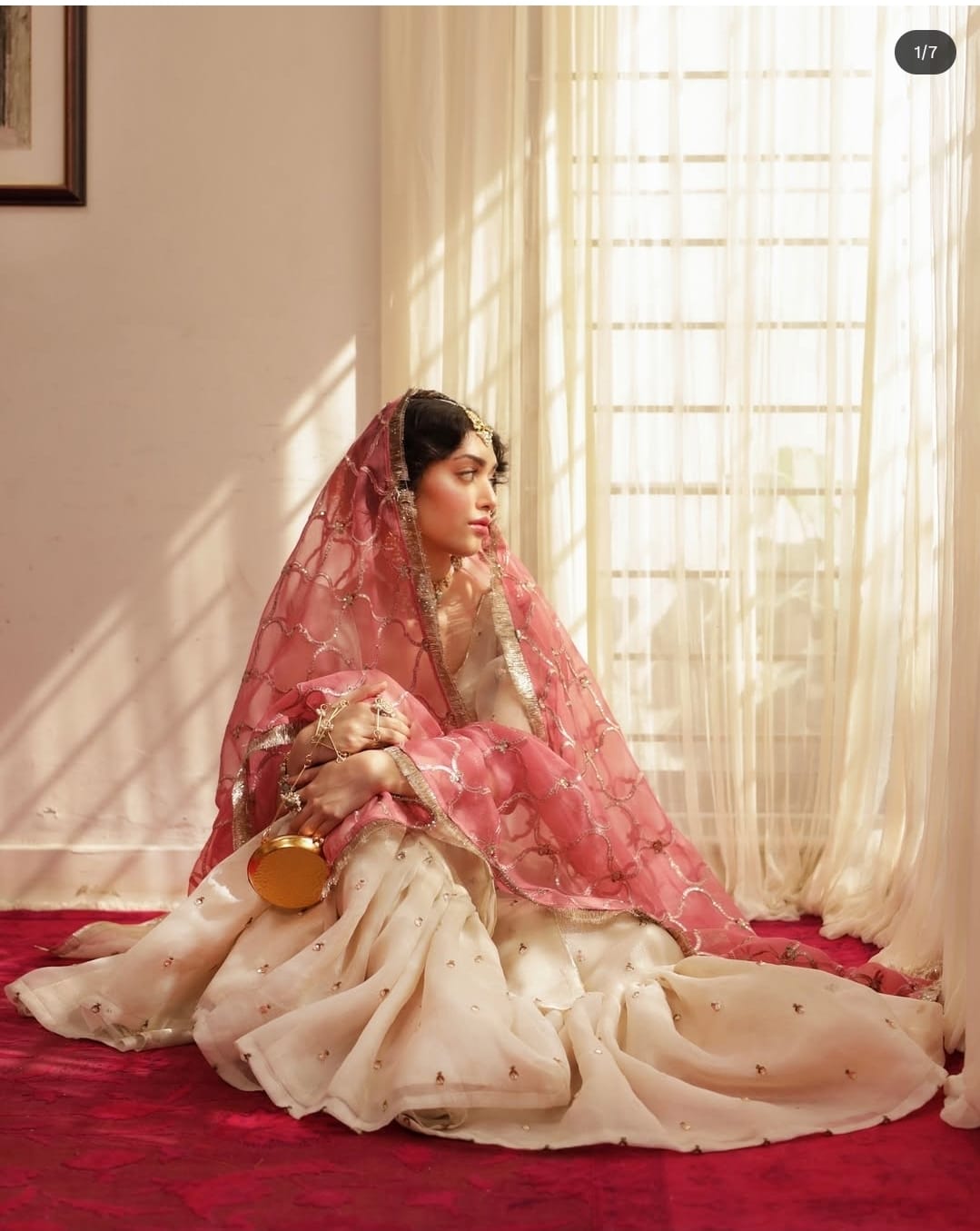 Kataan Silk 3pc Winter Embroidered Dress - 273