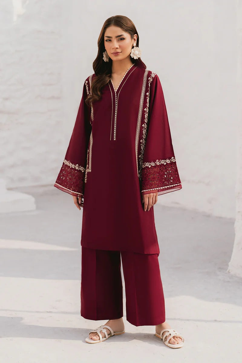 Lawn Unstitched 2 Piece Embroidered Dress - 367