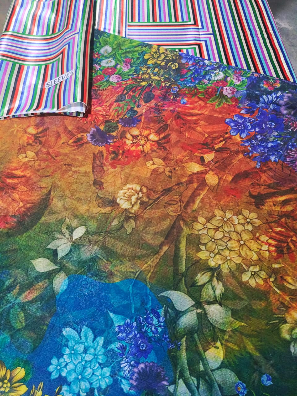 Chiffon Printed Saari - 400