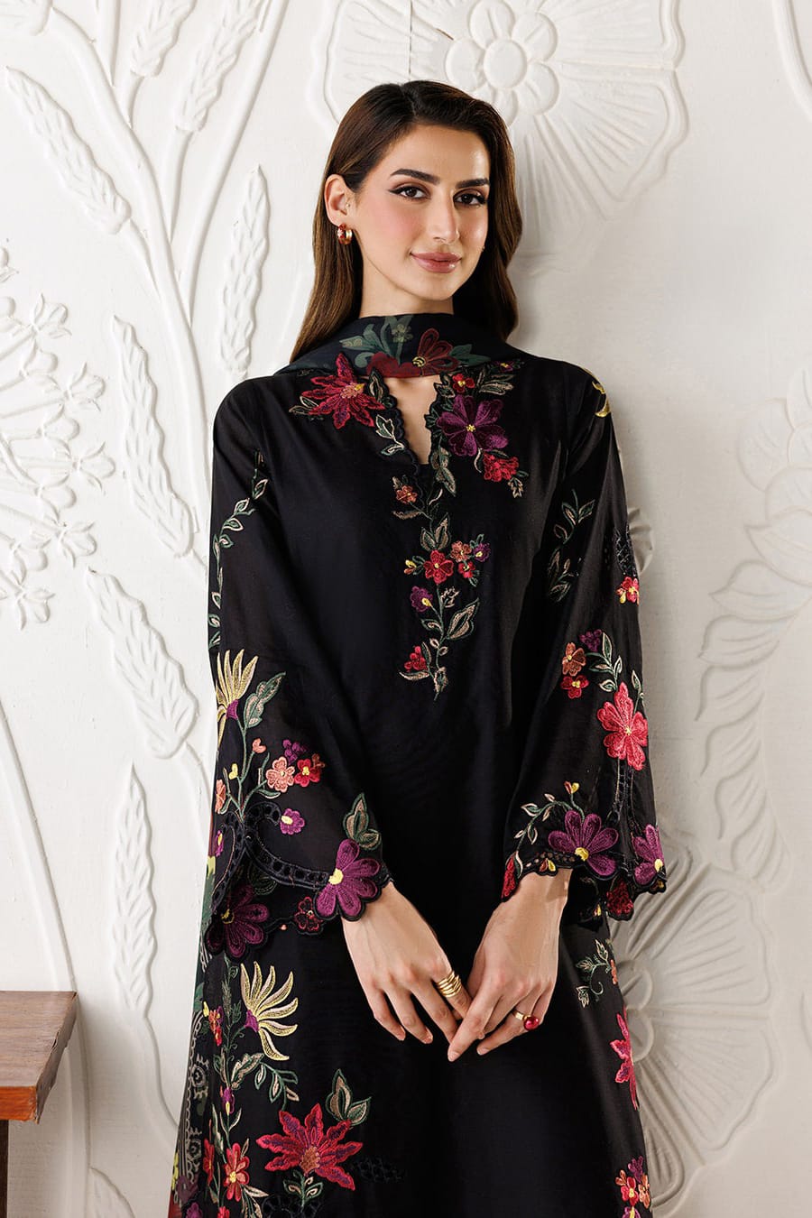 Summer Unstitched 3 Piece Embroidered Lawn Dress - 501