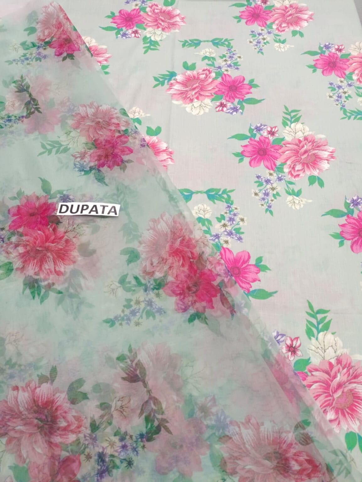 Lawn 3 Piece Printed Dress – 15