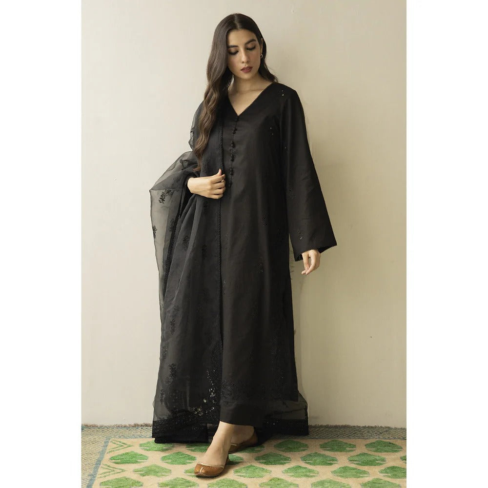 Lawn 3 Piece Embroidered Dress -189
