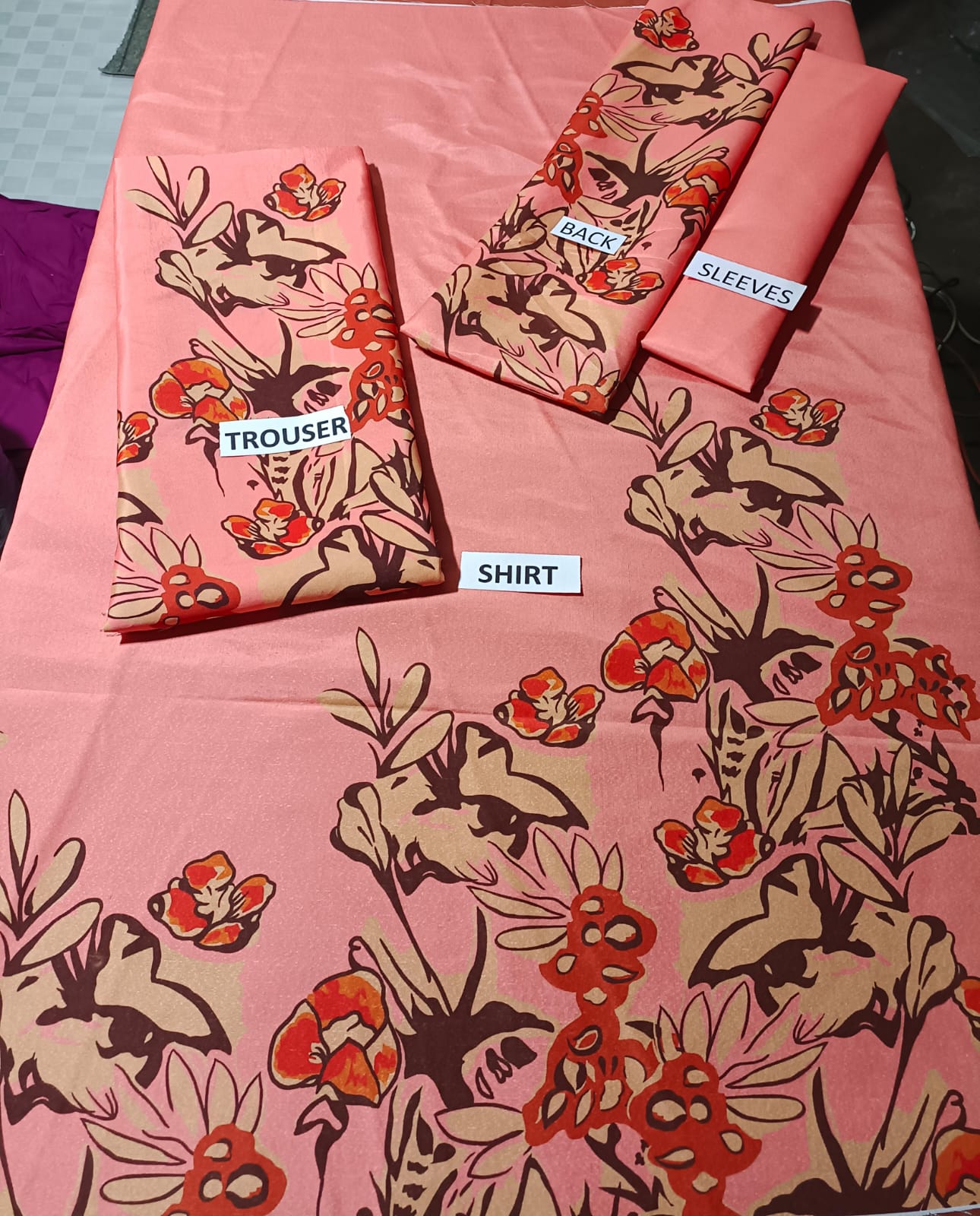 Karandi 2 Piece Printed Dress - 303