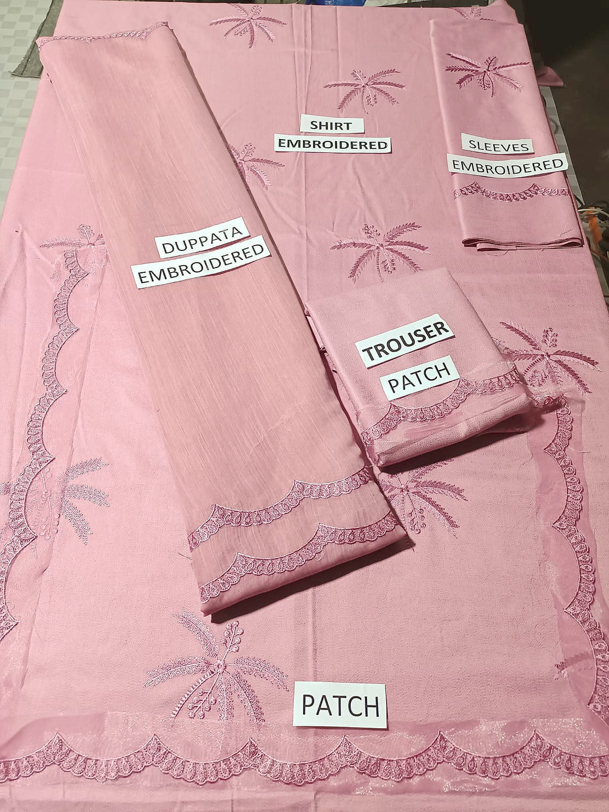 Lawn 3 Piece Embroidered Dress - 306