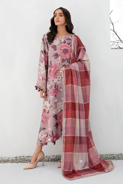 Karandi 3 Piece Printed Dress - 329