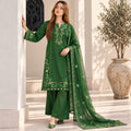 Summer Stitched 3PCs Embroidered Lawn Dress  - TS 18