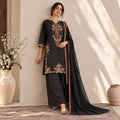Summer Stitched 3 Piece Embroidered Lawn Dress - TS 01
