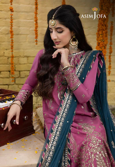 Summer Unstitched 3PCs Embroidered Lawn Dress With Chiffon Dupatta  - 452