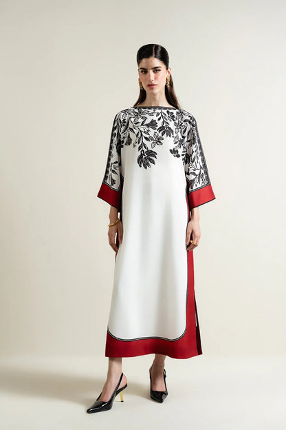 Summer Unstitched 3 Piece Digital Printed Lawn Dress With Digital Printed Lawn Dupatta - 476