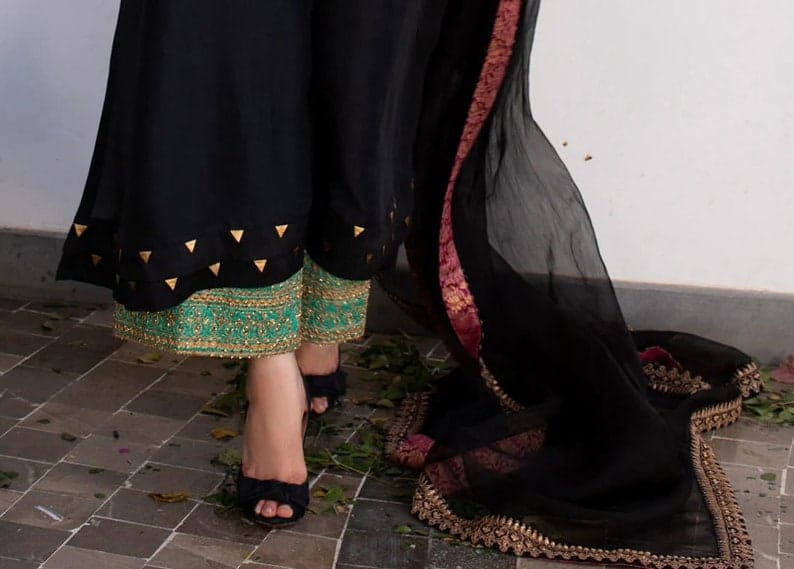 Kataan Silk 3 Piece Embroidered - 463