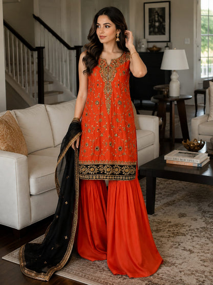 Summer Unstitched 3PCs Embroidered Lawn Dress  - 466