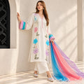 Summer Stitched 3PCs Embroidered Lawn Dress  -TS 23
