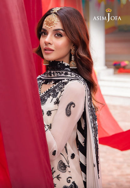 Summer Unstitched 3PCs Embroidered Lawn Dress With Monar Dupatta  - 350