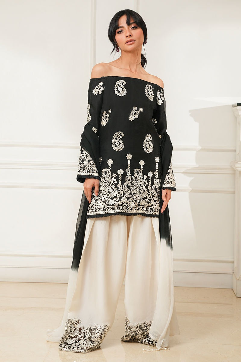 Summer Unstitched 3PCs Embroidered Lawn Dress With Monaar Lawn Dupatta - 490