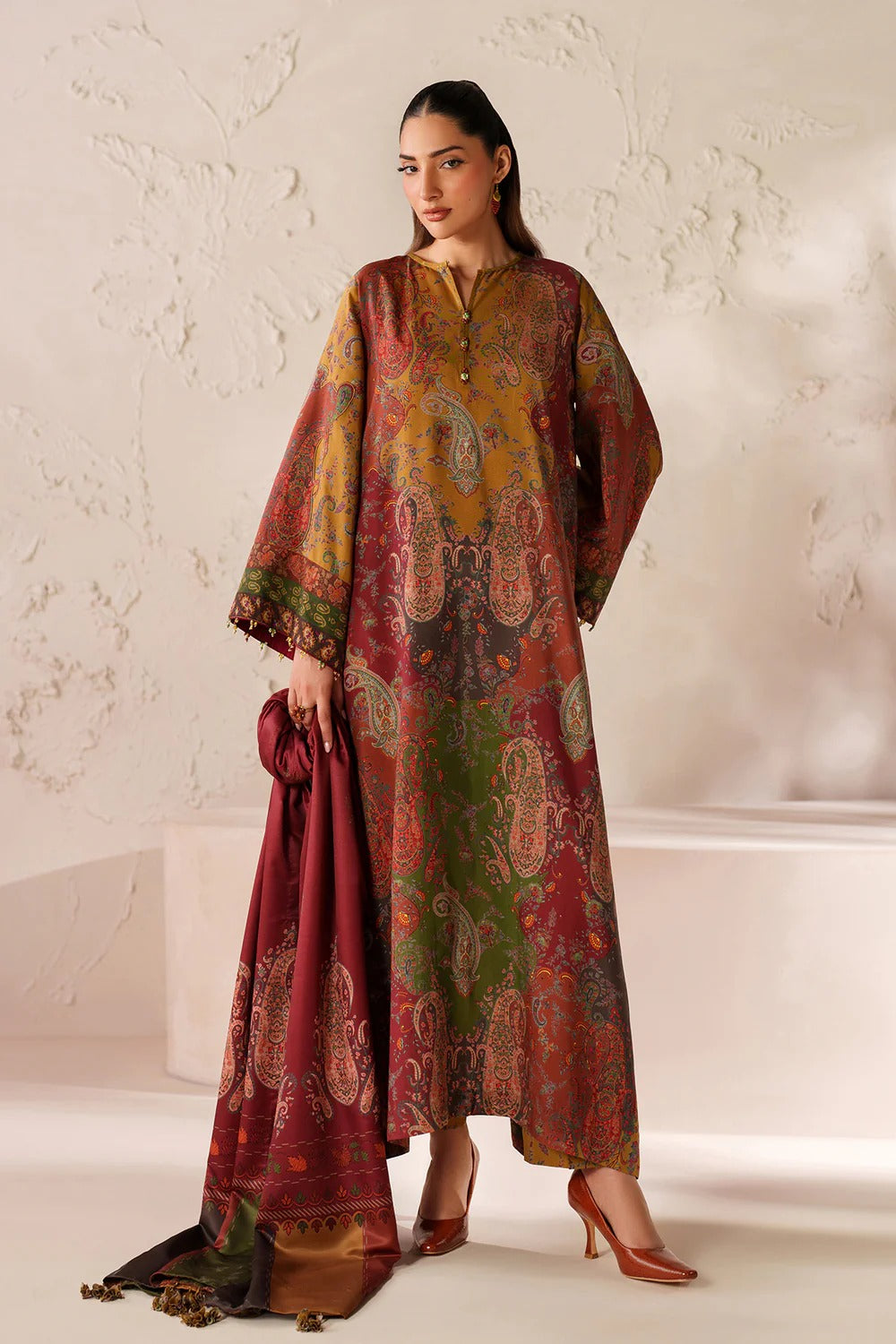 Summer Unstitched 3PCs Digital Printed Lawn Dress With Digital Printed Lawn Dupatta  - 468