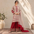 Summer Stitched 3 Piece Embroidered Lawn Dress - TS 10