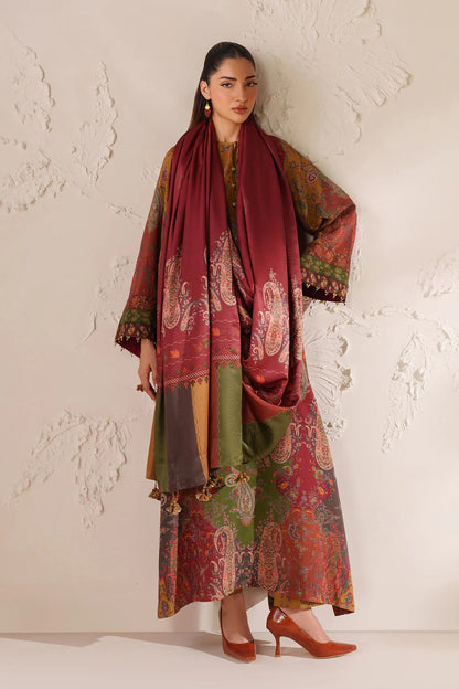 Summer Unstitched 3PCs Digital Printed Lawn Dress With Digital Printed Lawn Dupatta  - 468