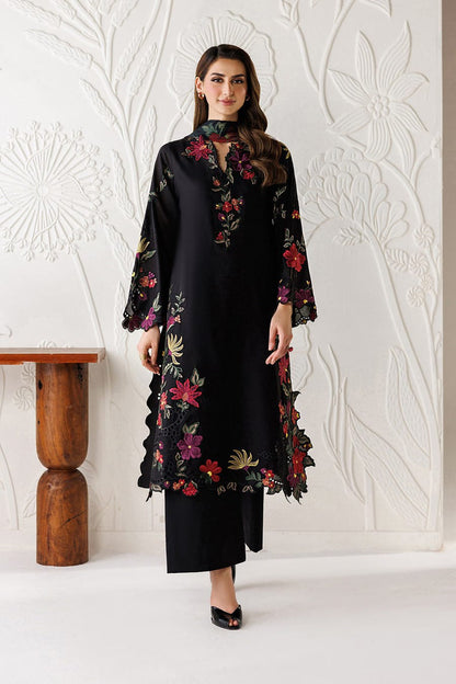 Summer Unstitched 3 Piece Embroidered Lawn Dress - 501