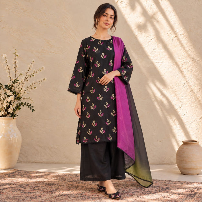 Summer Stitched 3PCs Embroidered Lawn Dress- TS 22