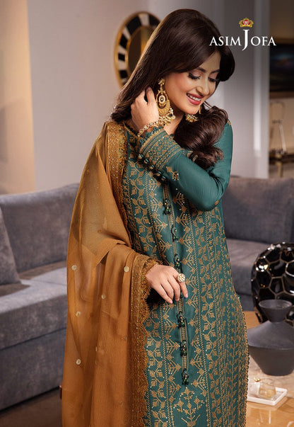 Summer Unstitched 3PCs Embroidered Lawn Dress With Chiffon Dupatta  -202
