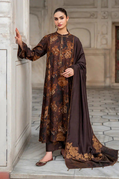 Karandi 3 Piece Printed Dress - 333
