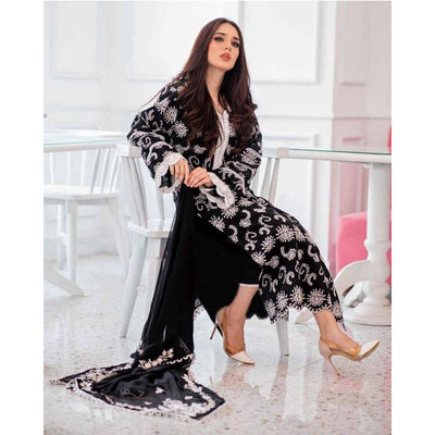 Lawn 3 Piece Embroidered Dress -191