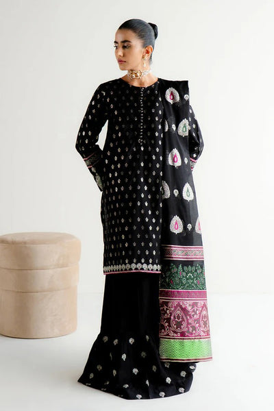 Dhanak 3 Piece Embroidered Dress - 267
