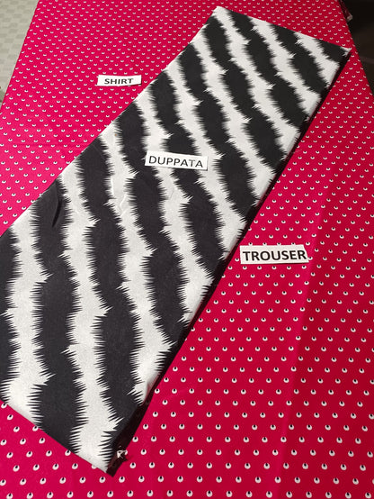 Lawn 3 Piece Printed Dress - 282