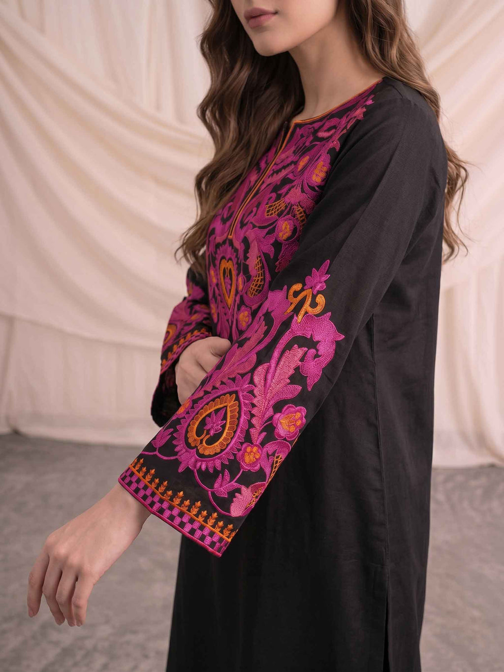 Summer Stitched 3 Piece Embroidered Lawn Dress - TS 11
