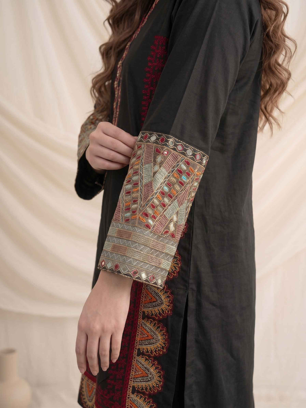 Summer Stitched 3PCs Embroidered Lawn Dress   - TS 19