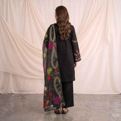 Summer Stitched 3 Piece Embroidered Lawn Dress - TS 08