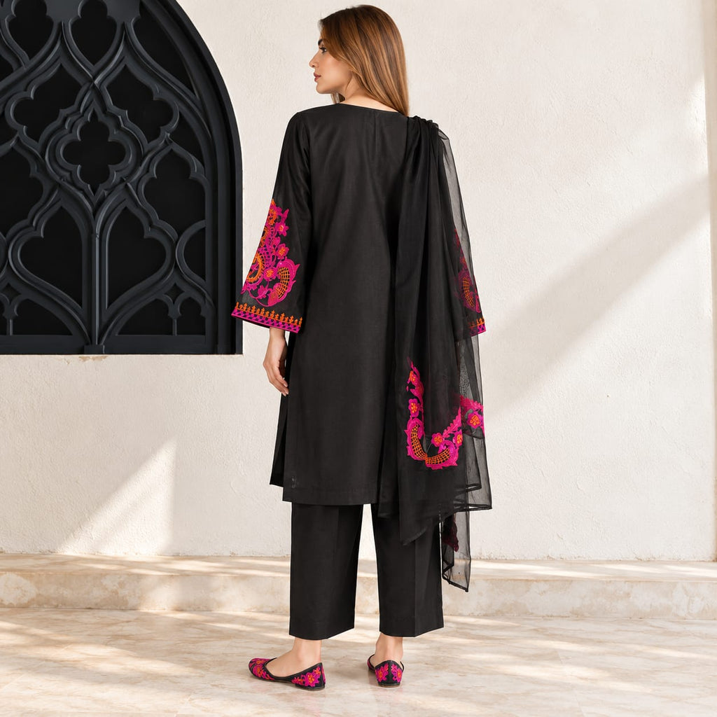 Summer Stitched 3 Piece Embroidered Lawn Dress - TS 11