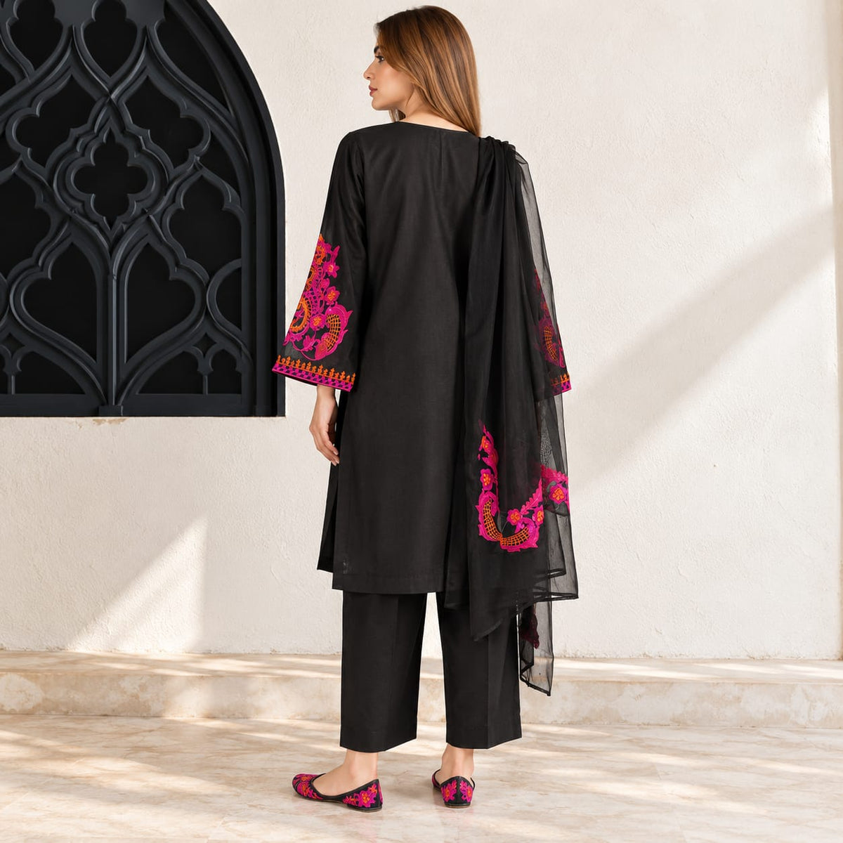 Summer Stitched 3 Piece Embroidered Lawn Dress - TS 11