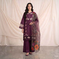 Summer Stitched 3 Piece Embroidered Lawn Dress - TS 02