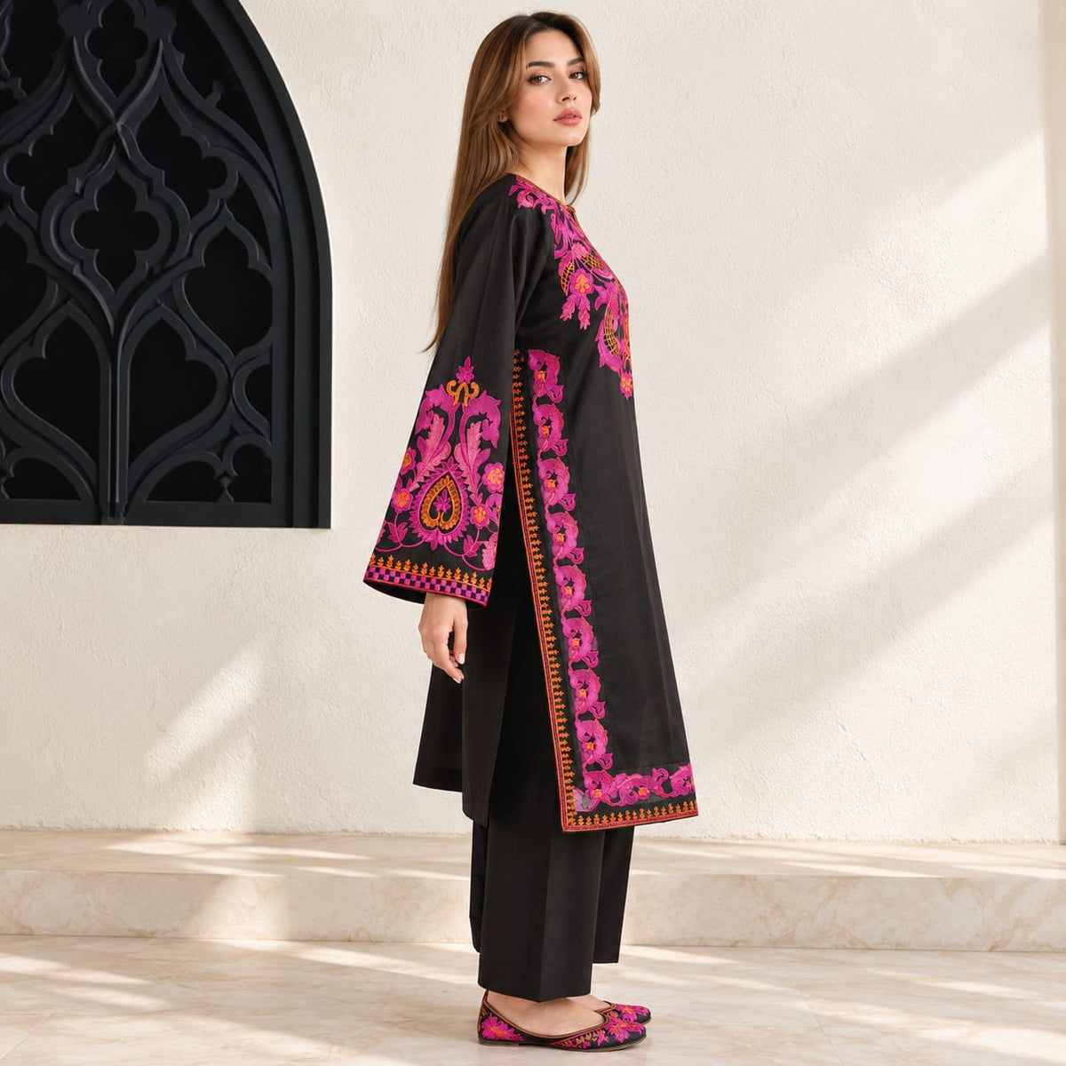 Summer Stitched 3 Piece Embroidered Lawn Dress - TS 11