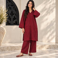 Summer Stitched 2 Piece Embroidered Lawn Dress  -TS 21