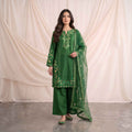 Summer Stitched 3PCs Embroidered Lawn Dress  - TS 18