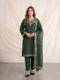 Summer Stitched 3PCs Sequin  Embroidered Lawn Dress  - TS 13