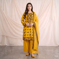 Summer Stitched 3PCs Embroidered Lawn Dress   - TS 17