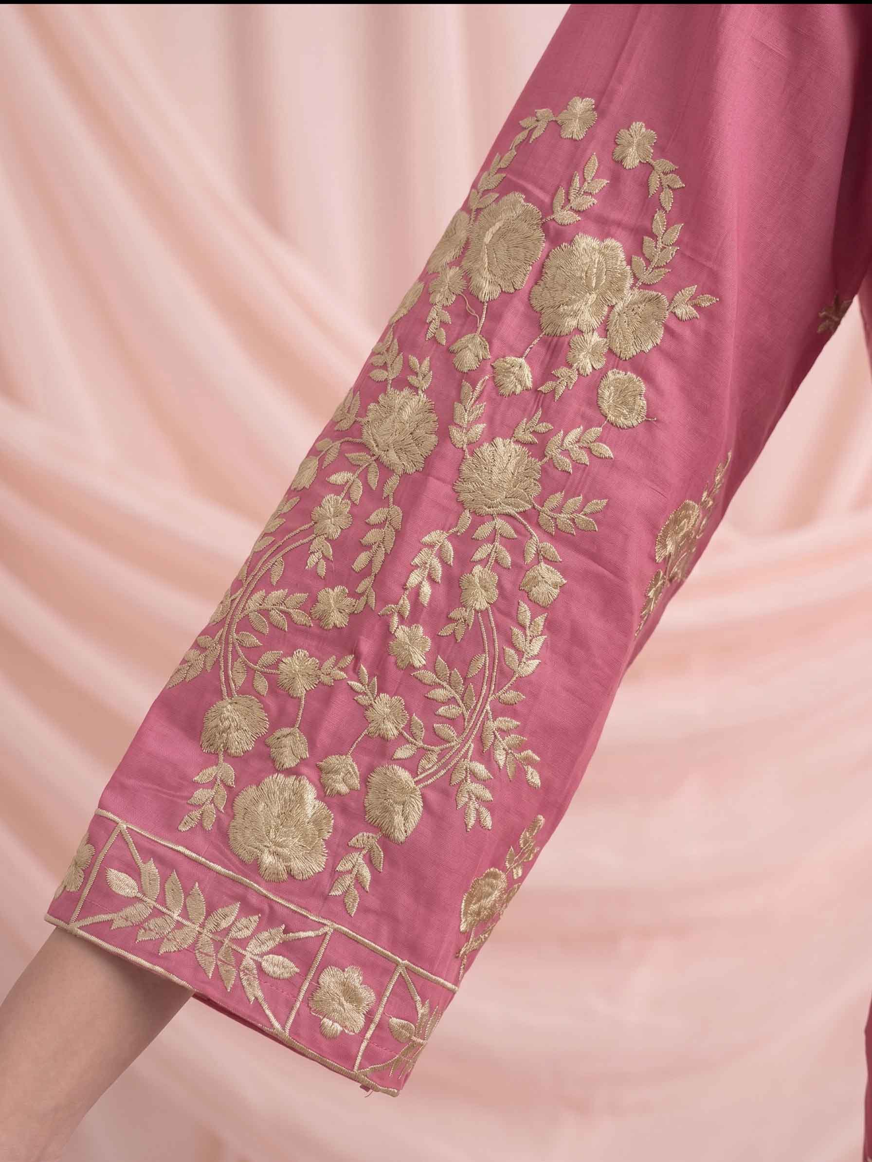 Summer Stitched 3 Piece Embroidered Lawn Dress - TS 12