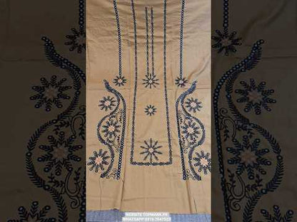 Dhanak 3 Piece Embroidered Dress -260