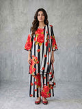 Winter Stitched 3PC Karandi Digital Print Dress - TW 07